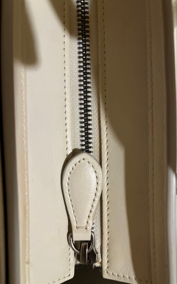 美品 セリーヌ ラゲージ ナノ ショッパー マルチカラーステッチ