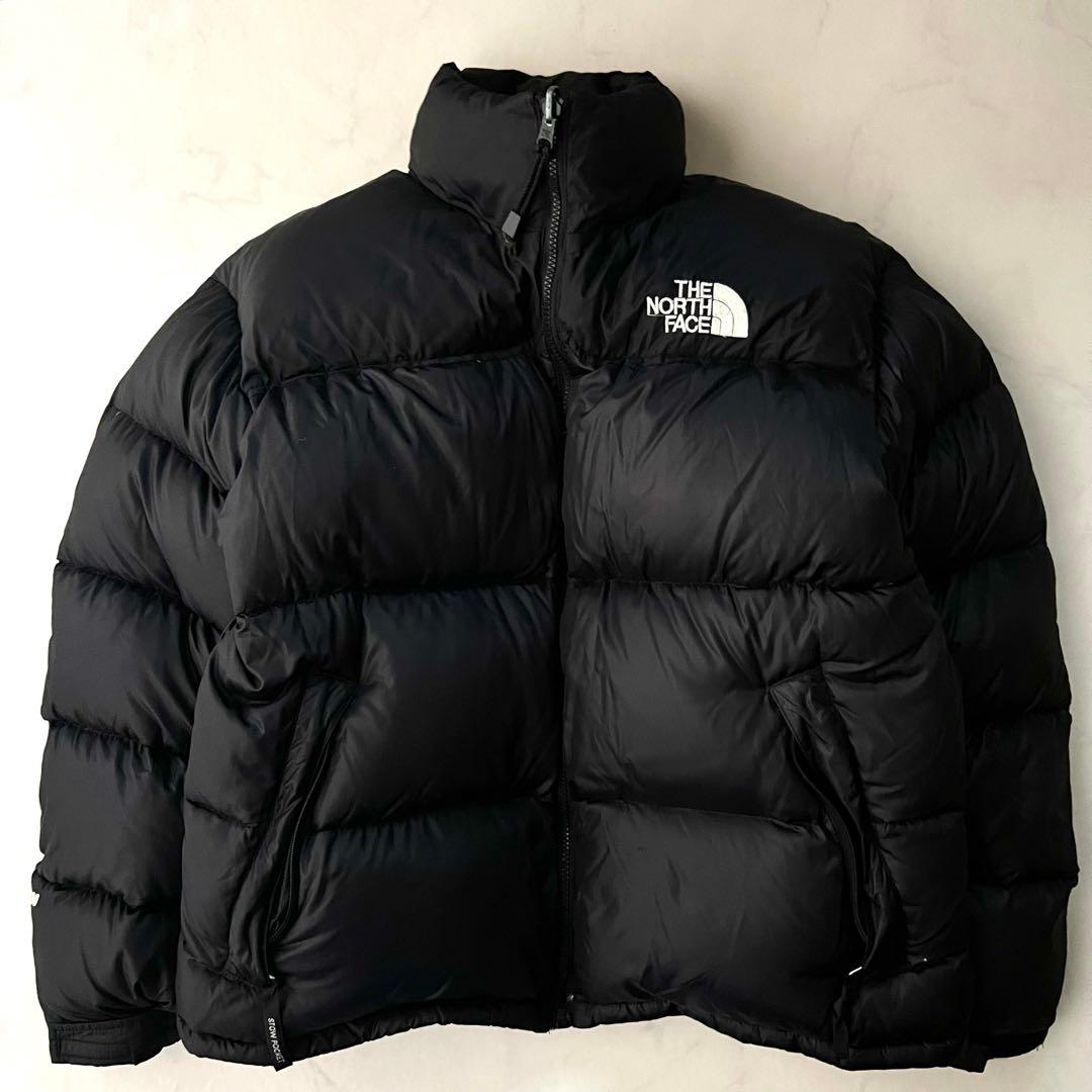 ノースフェイス ヌプシ ダウンジャケット 700フィル ブラック 黒 肉厚