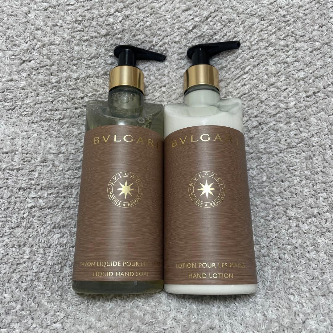 新品未使用】ブルガリホテル ハンドソープ ハンドローション - メルカリ