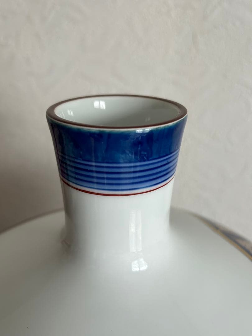 香蘭社謹製】染錦 蘭つなぎ 花瓶【希少美品】 - メルカリ