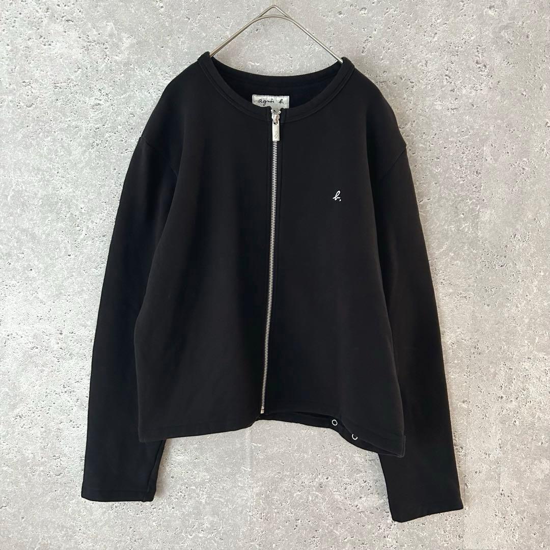 agnes b. × ADAM ET ROPE カーディガン　裏起毛 新品 agnes b.× ADAM ET ROPE裏起毛 カーディガン