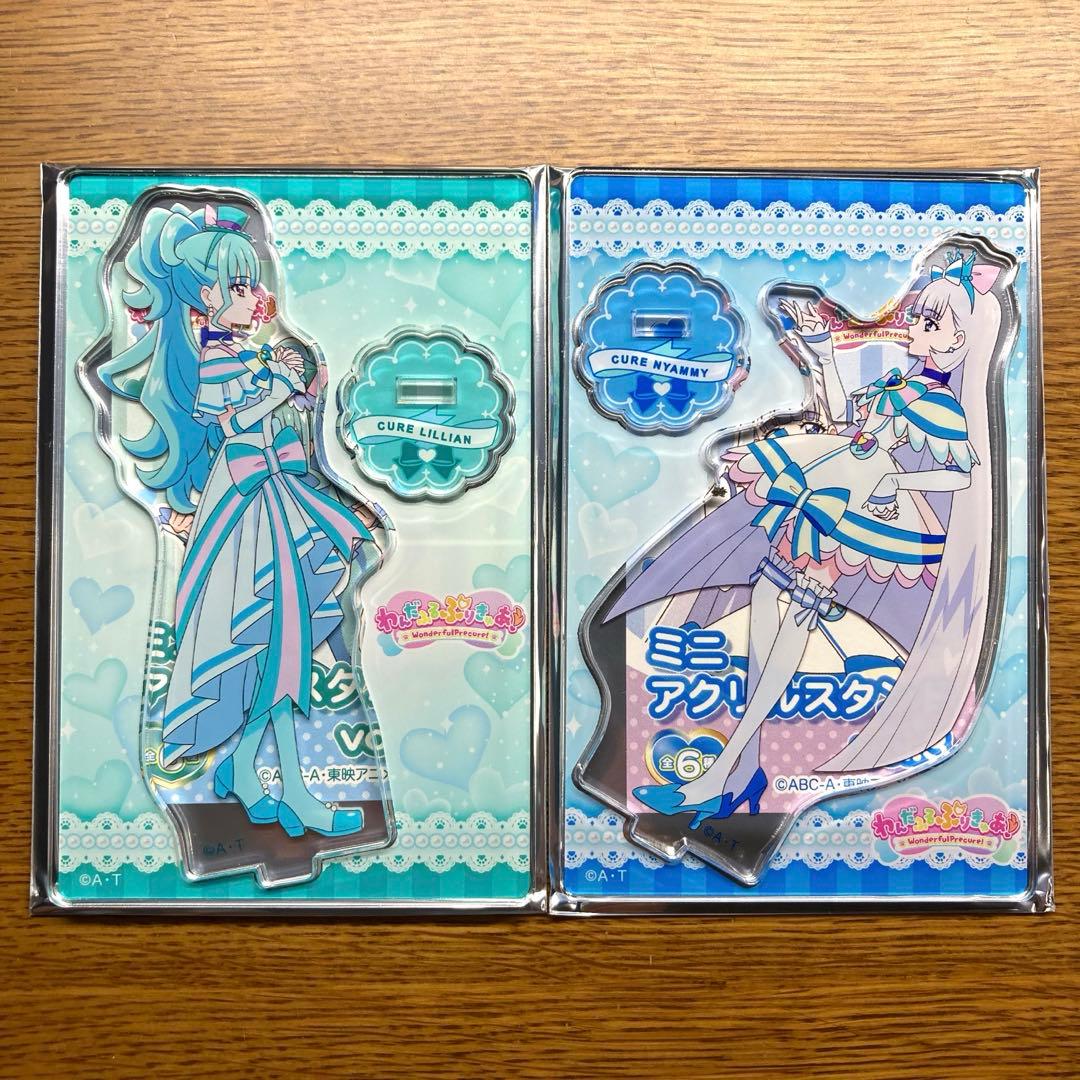 プリキュア ブルジュラ ミニアクリルスタンド ニャミー リリアン 猫組