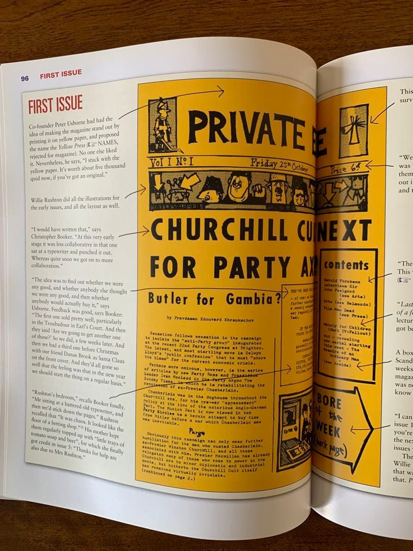 入手不可能①PrivateEye The First50Years②2011年鑑