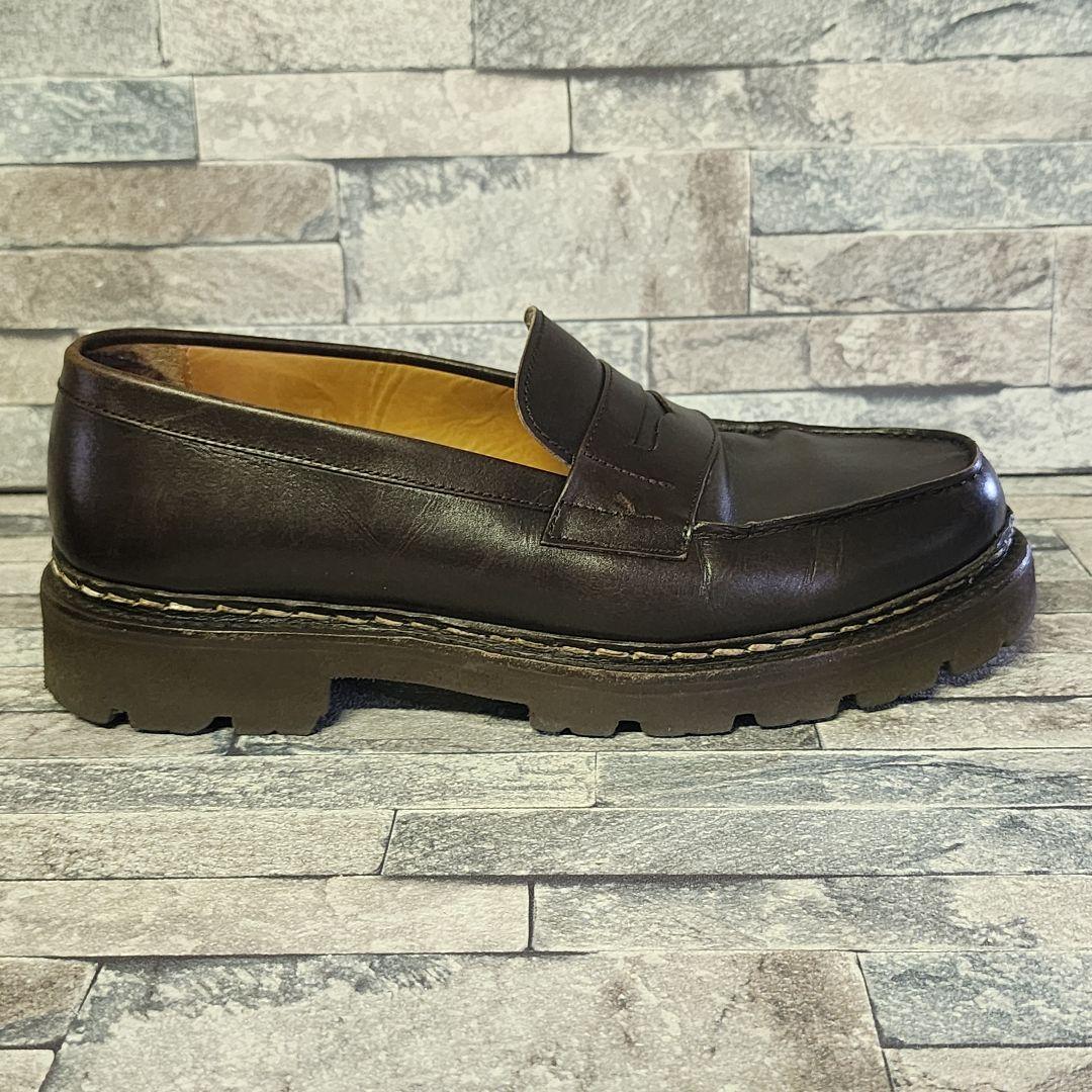 Berwick 1707 コインローファー 4456 エクスト 革靴 茶 7 - メルカリ