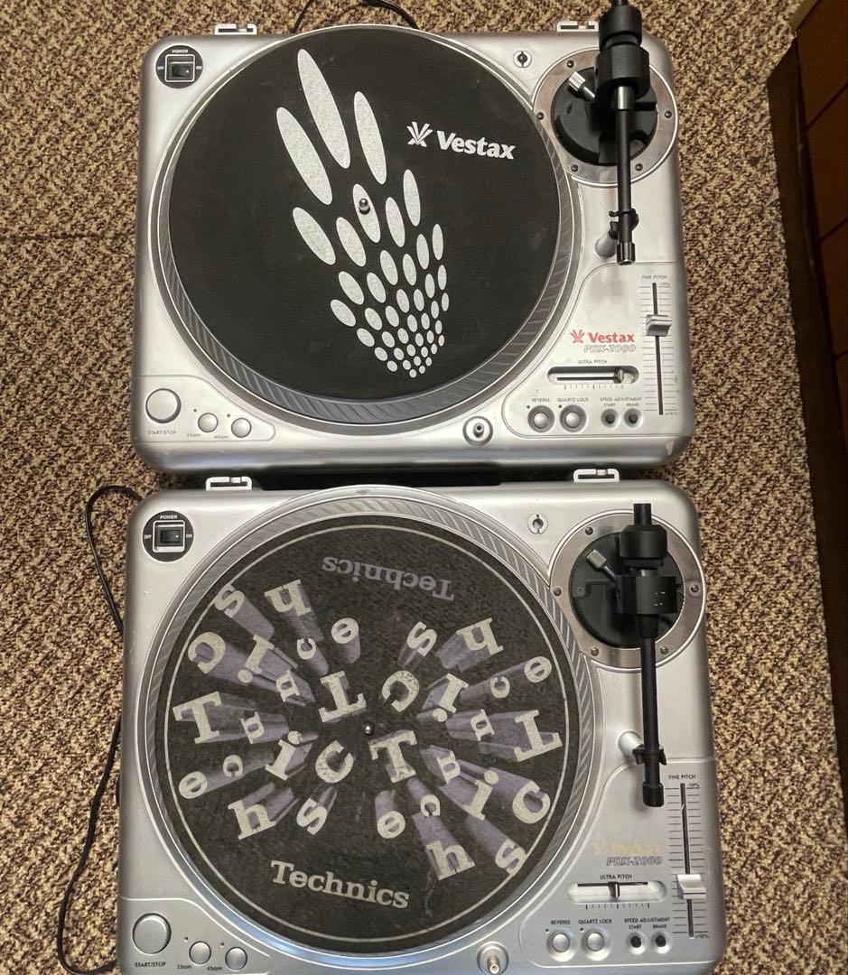 Vestax PDX-2000 ターンテーブル 2台セット Vestax PDX-2000の仕様 ベスタクス