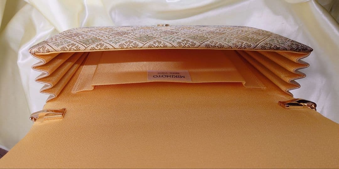 MIKIMOTO ミキモト 西陣？和光？ 和装バッグ クラッチ - メルカリ