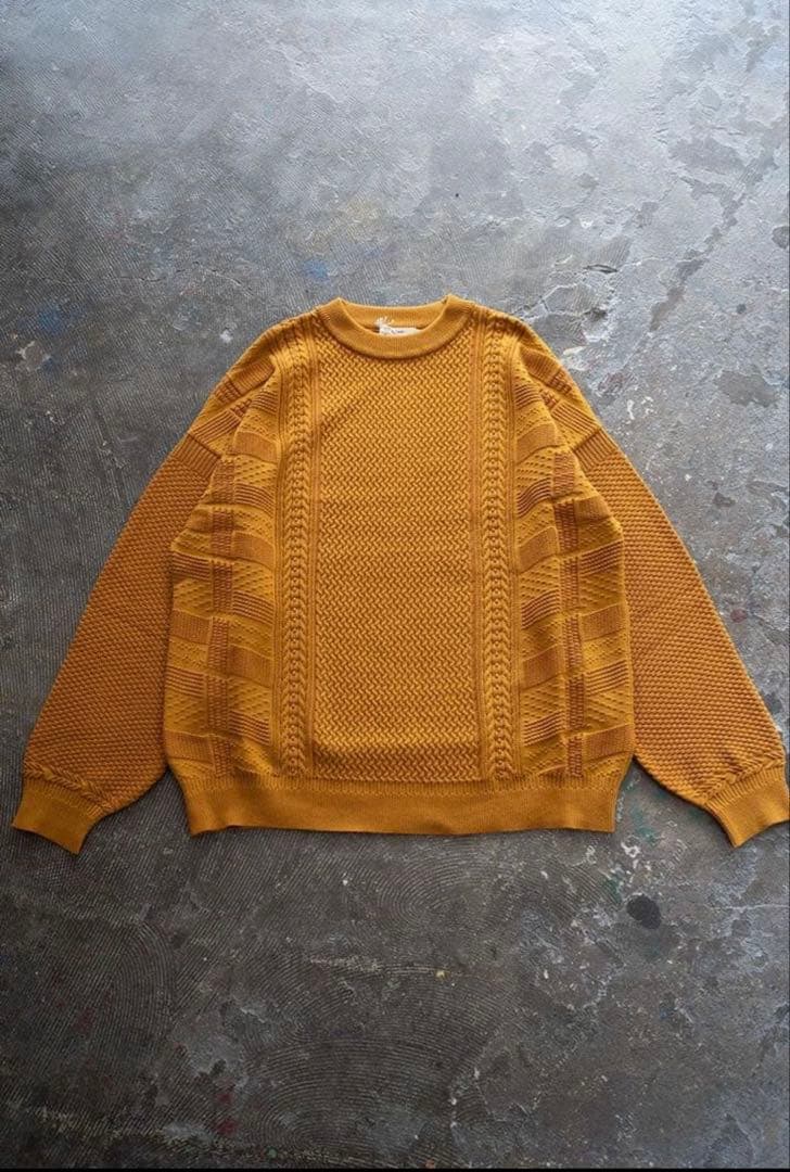 Yashiki 22aw ニット YASHIKI - 【ラスト1点】【22AW】Seijaku Knit(GREIGE) | Salty