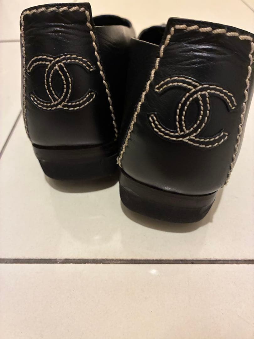 お値下げ中⭐︎シャネル　フラットシューズ　ブラック24.5cm ローファー 楽天市場】シャネル（靴サイズ（cm）24.5）（ローファー｜レディース靴