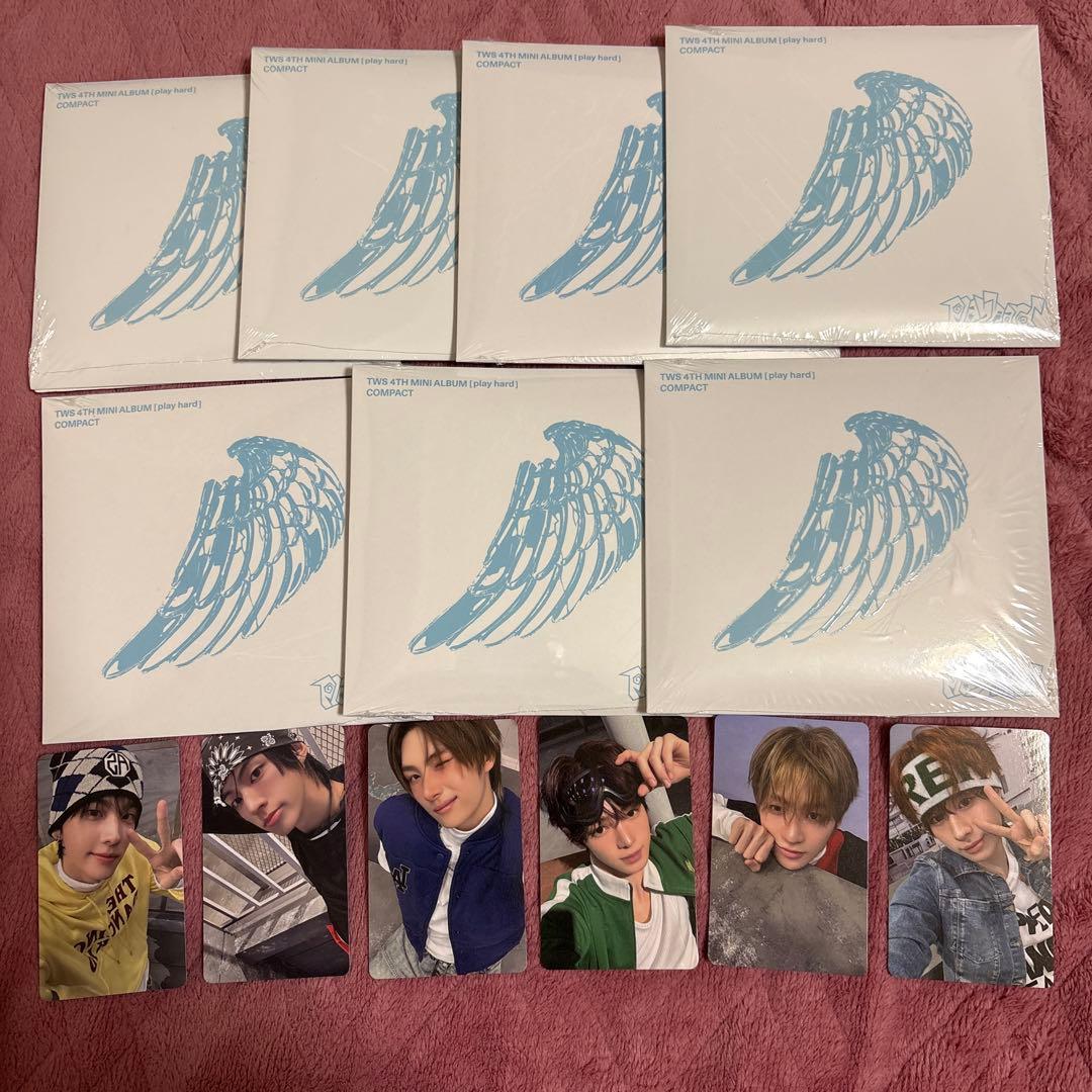 TWS play hard compact コンプセット＋ タワレコ特典トレカ - メルカリ
