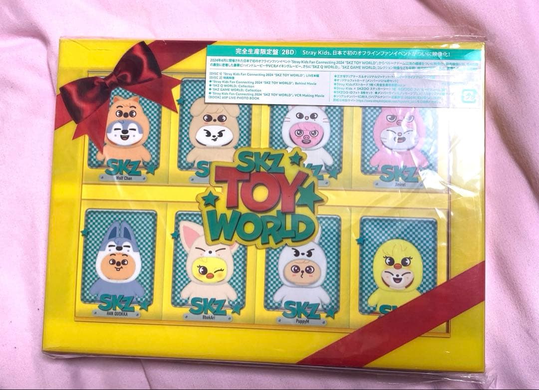 Stray Kids\"SKZ TOY WORLD\" 完全生産限定盤 LIVE Blu-ray『Stray Kids Fan Connecting 2024 “SKZ TOY WORLD