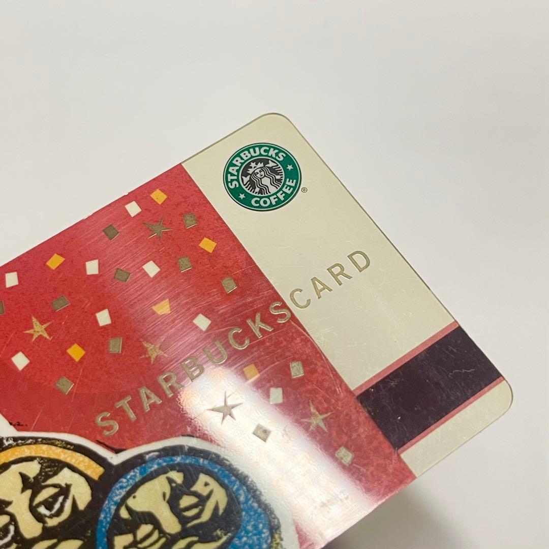 スターバックス 2002 初期 だるま プラスチックカード スタバカード