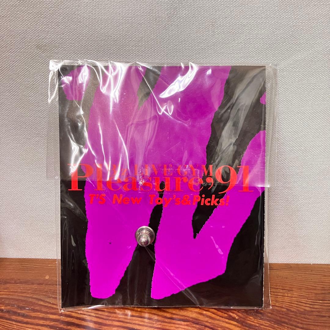 ギターピック ピンバッジ セット B'z Pleasure '91 公式グッズ 2025年
