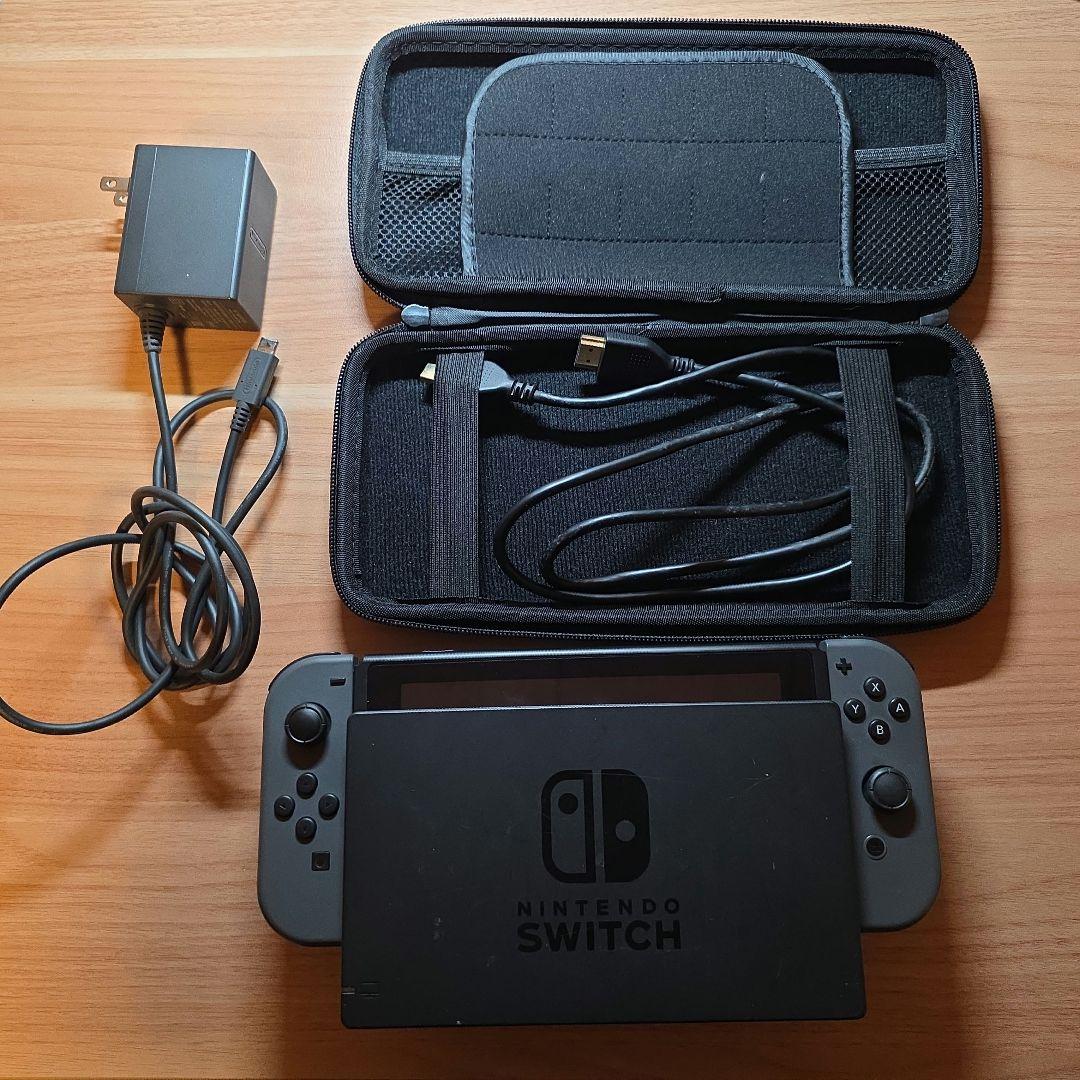 Nintendo Switch 本体 ACアダプター ケース ドック 中古】【任天堂純正品】NintendoSwitch用ドック 純正ACアダプタ+互換