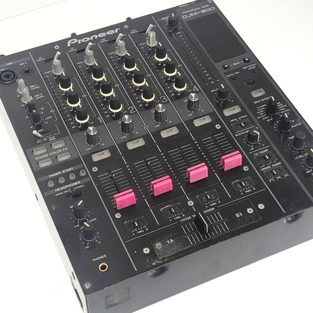 【現状品】パイオニア Pioneer DJM-800 ミキサー音響機器 DJM-800 (archived) 4-channel high-end digital mixer (black