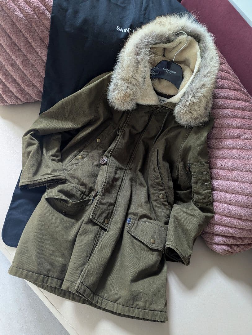 極上 稀少 2014SS エディ期 サンローラン·パリ 世界最高峰 モッズ