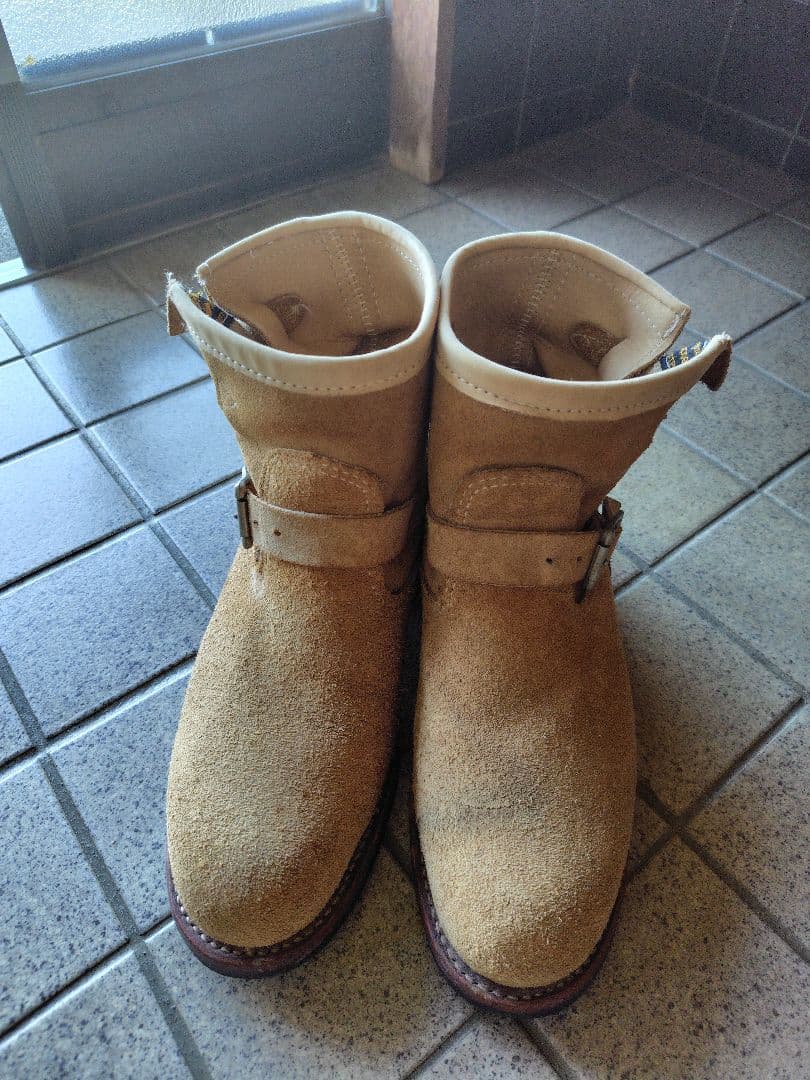 Chippewa 9170 エンジニアブーツ 10E ベージュ CHIPPEWA(チペワ) / エンジニアブーツ/US8.5/ベージュ/スウェード