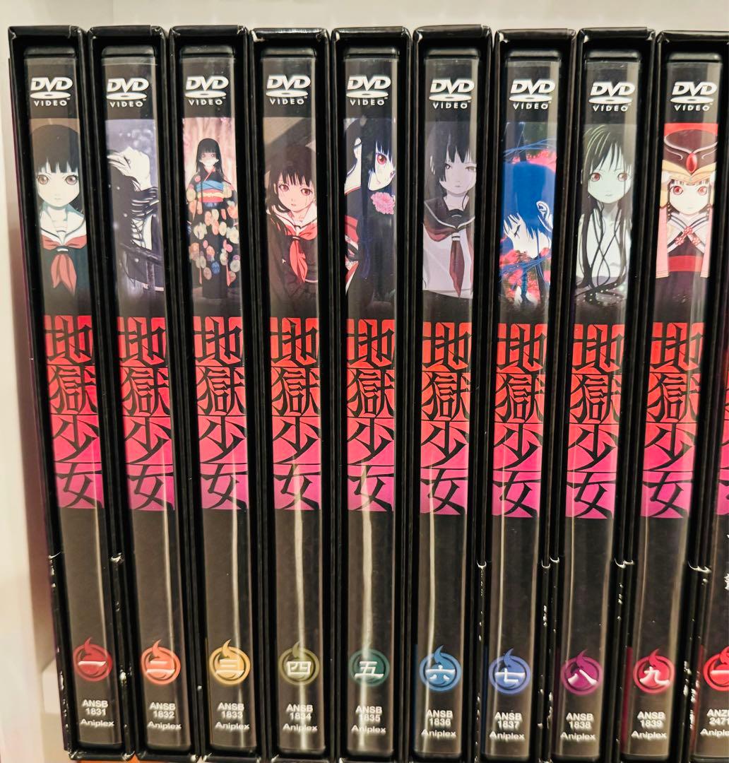 【DVD BD】地獄少女 1〜4期 全巻 +実写映画 フルセット 【格安】