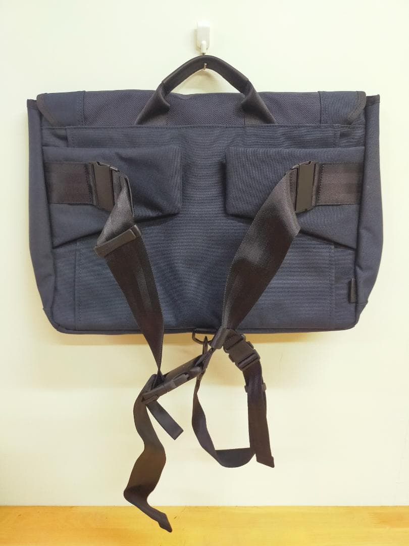 master-piece メッセンジャーバッグ ネイビー タグ付き 未使用 - メルカリ