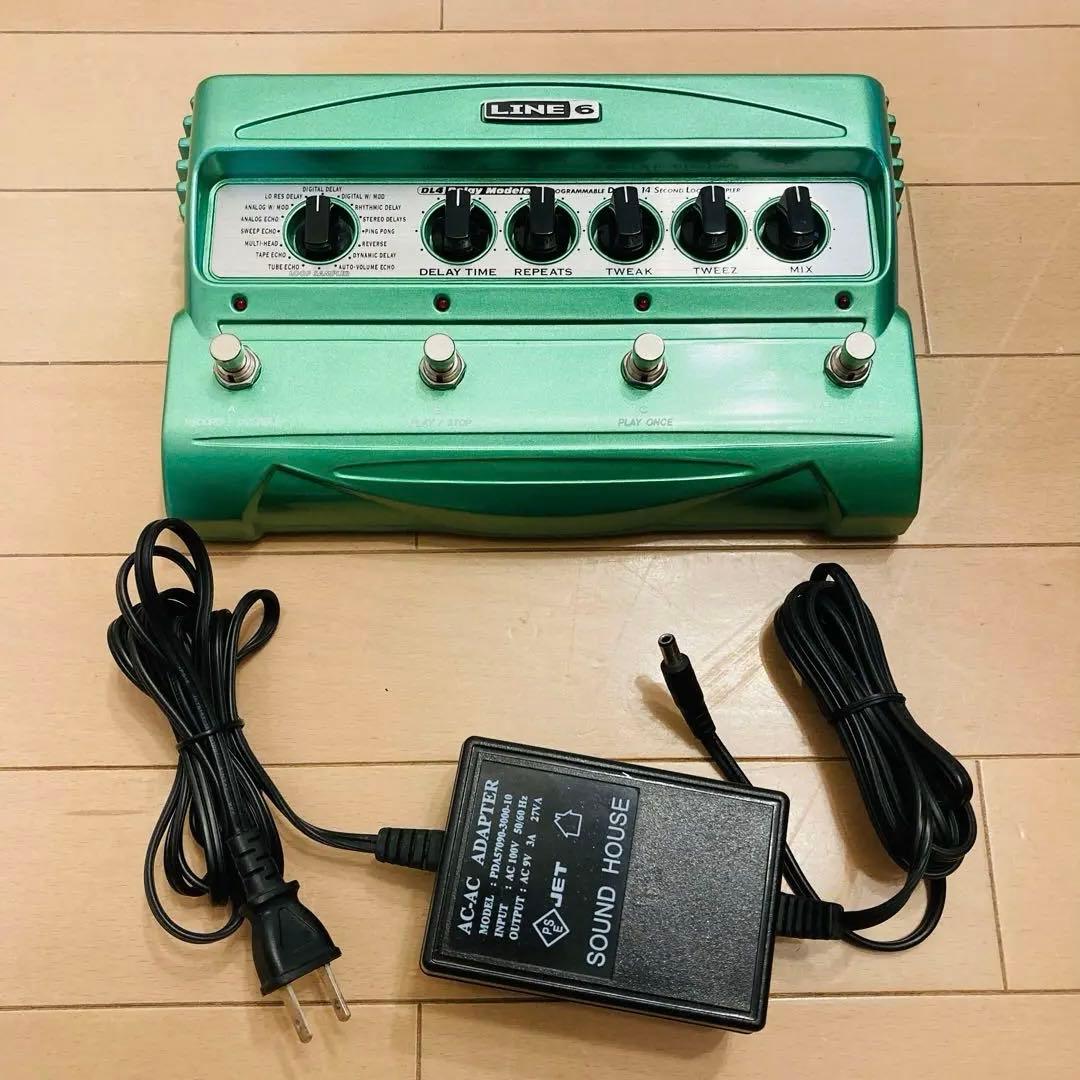 LINE6 DL4 エフェクター 純正アダプター付き