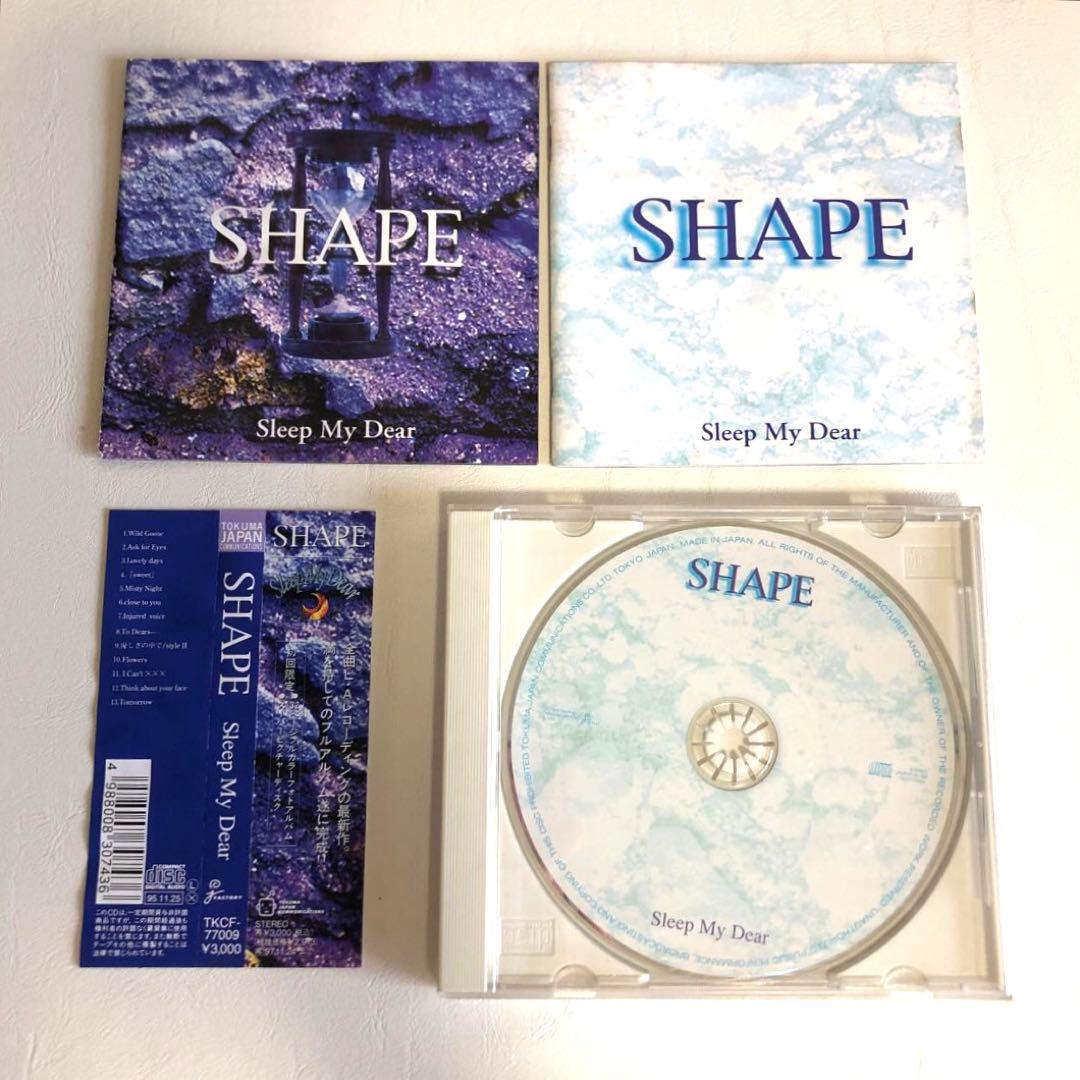 訳ありCD】Sleep My Dear／SHAPE 回収アルバム 初回限定 - メルカリ