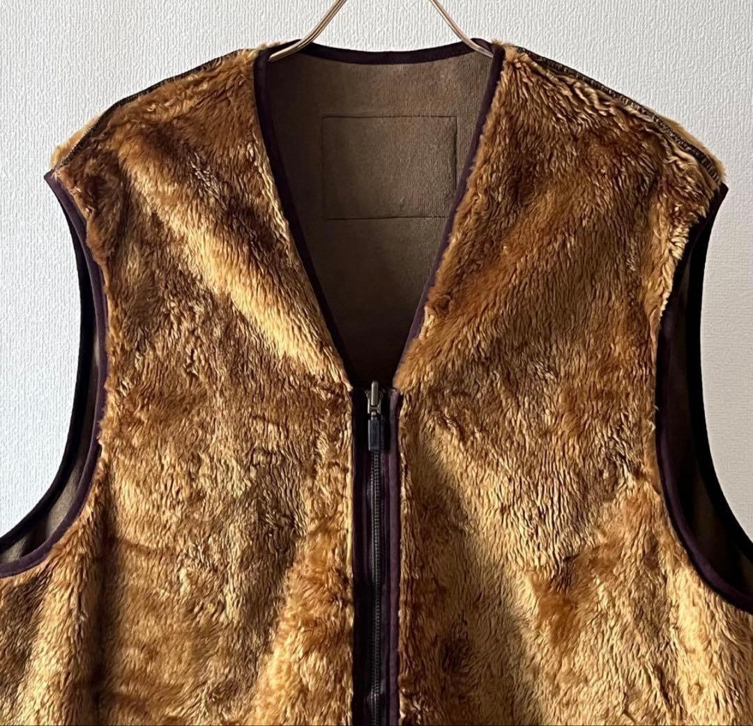 Barbour”バブアー”リバーシブル ジップ パイル ライナーベスト ボア