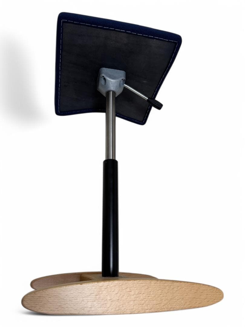 腰痛対策椅子】バランスシナジー スクエア型 ネイビー サカモトハウス