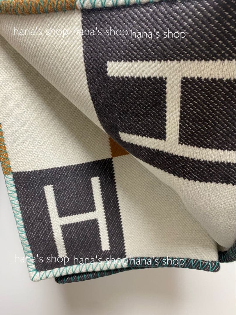 Hermes エルメス プレード 《アヴァロン・Hクラブ》 新品 カシミア