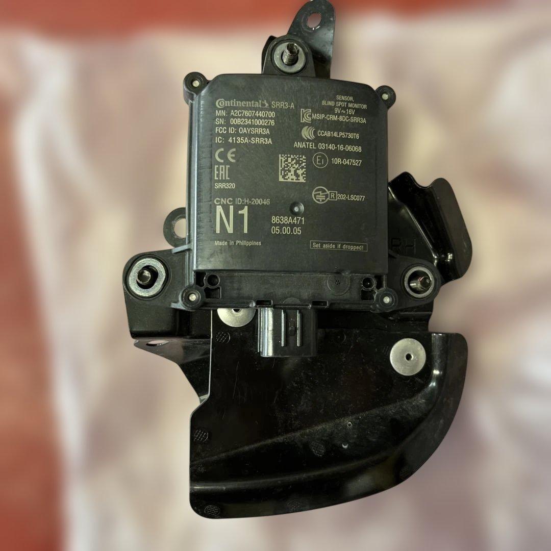 ブラインドスポットモニターセンサー デリカD5 右側リヤ デリカに中華のBSMセンサーを取り付けてみました。センサー取り付け編