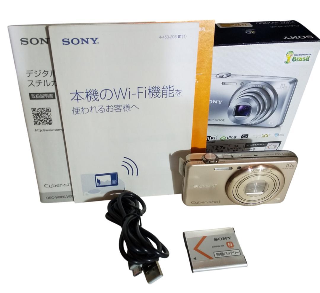 【美品】SONY Cyber-Shot DSC-WX200 光学10倍ズーム Amazon.com : Sony DSCWX200 Digital Compact Camera with Wi-Fi