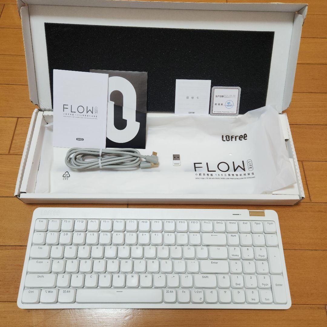 お*ふ様 Lofree FLOW Lite 100 メカニカルキーボード ホワイ Flow Lite 100 – Lofree Japan