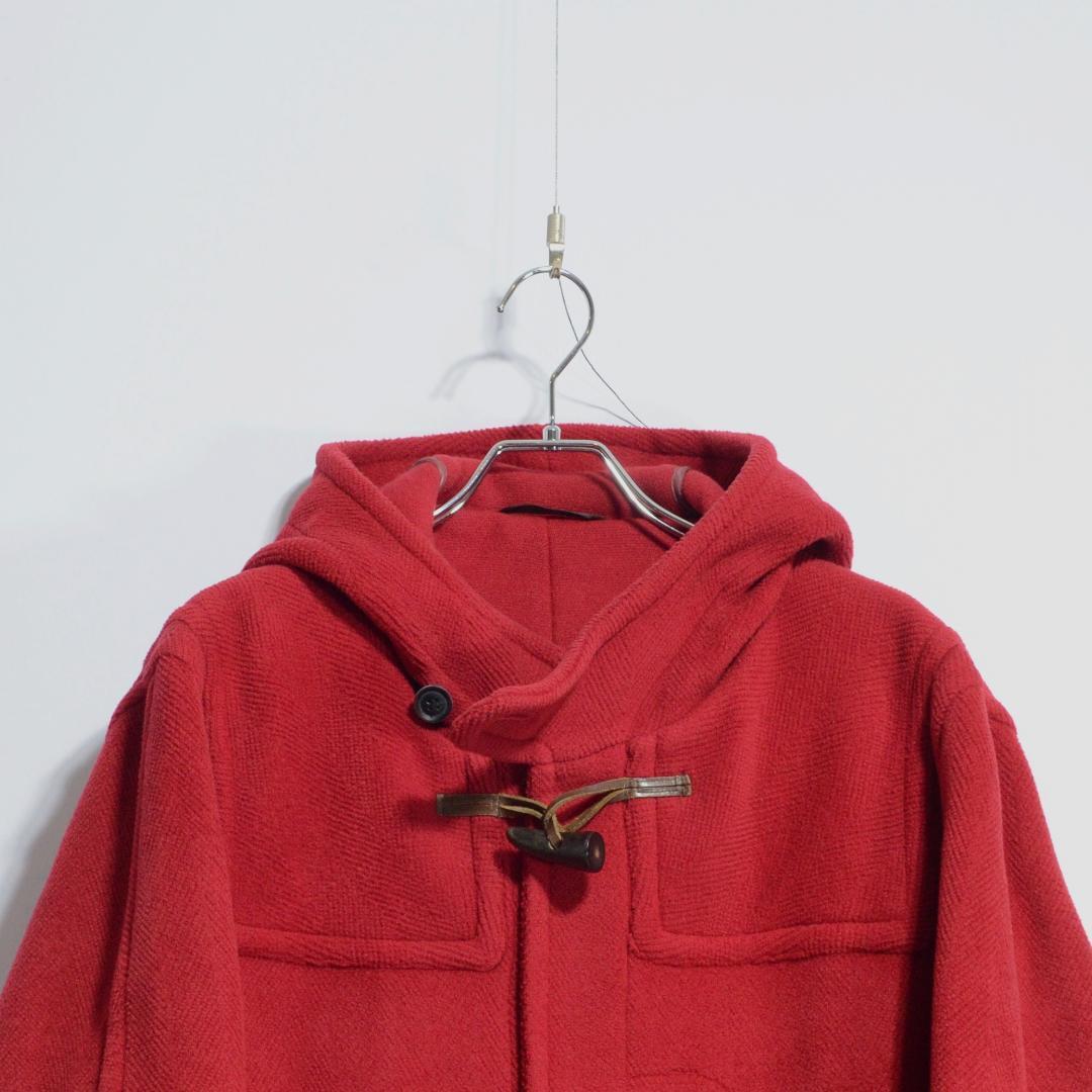 超極上品 グレンフェル製 ムーアブルック ダッフルコート レッド