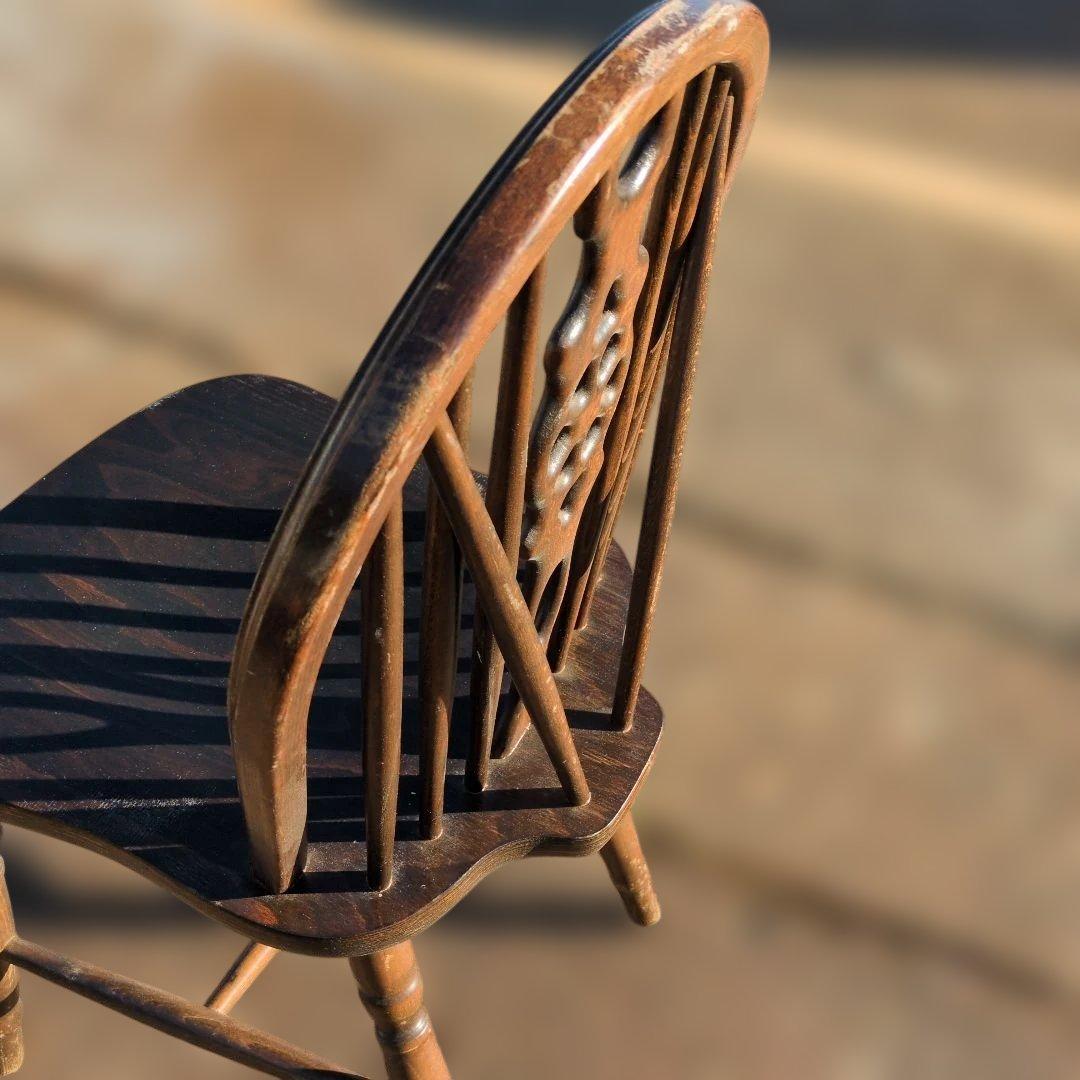 ブレースバックチェア② ウィンザー ダイニング ヴィンテージ レトロ