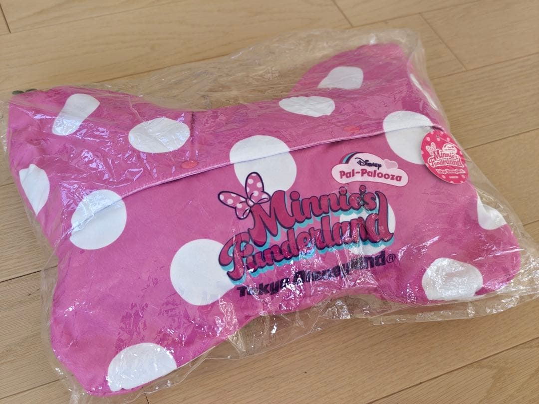 新品未使用 ディズニー パルパルーザ ミニー ♡ ファンダーランド ブランケット ビッグリボンに注目！ 東京ディズニーランド「ディズニー