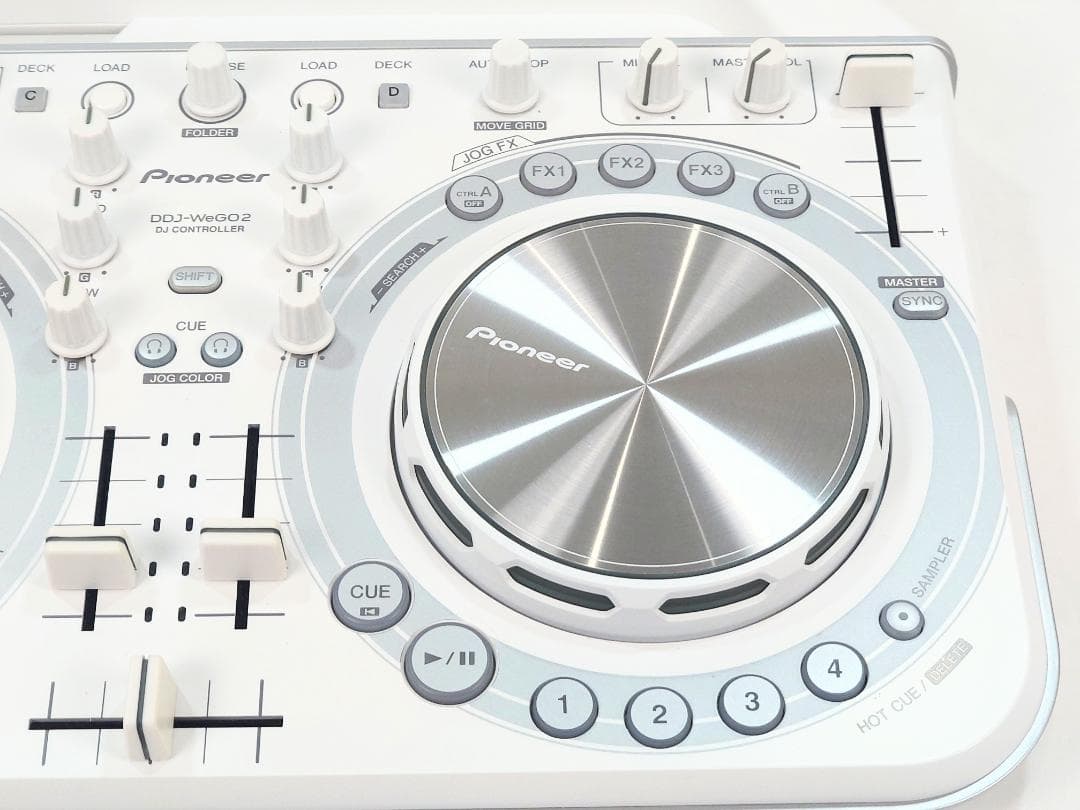 Pioneer DJコントローラー DDJ-WEGO2 -W ホワイト PCDJ
