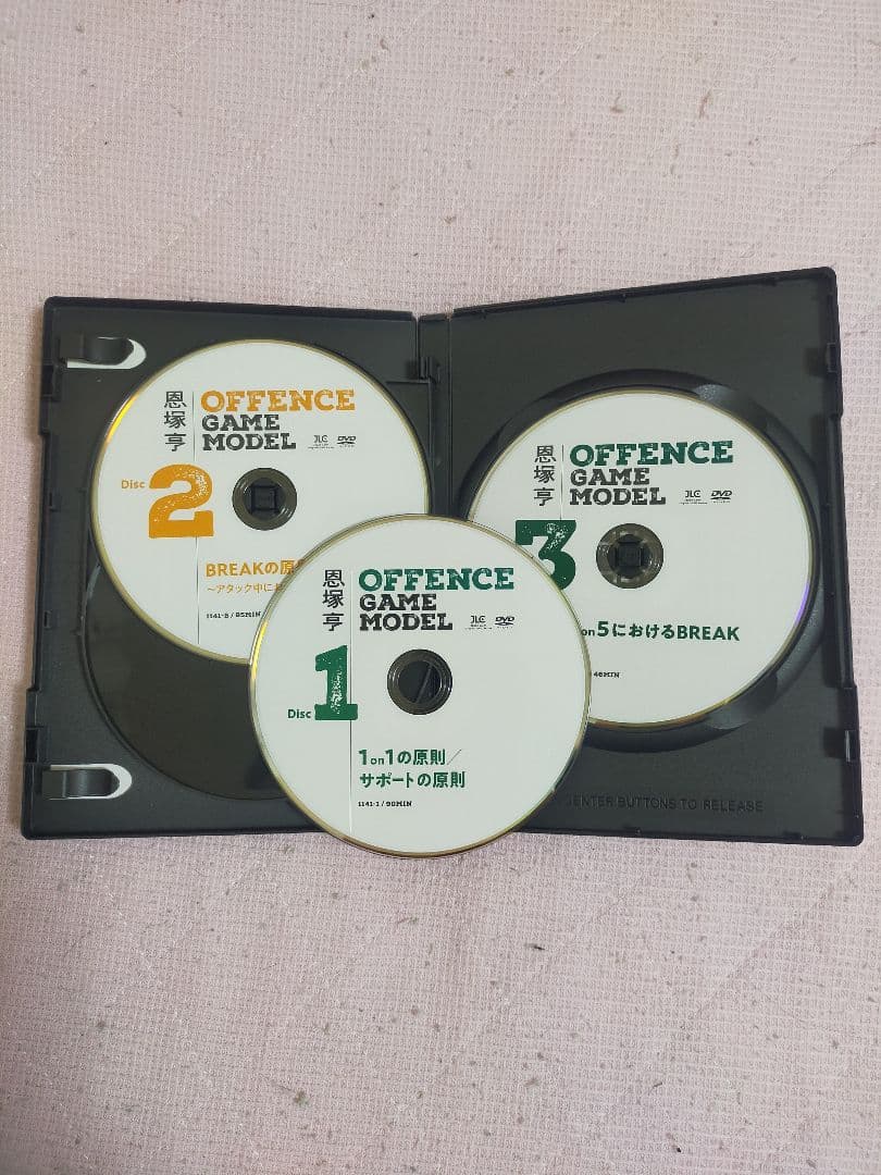 恩塚 亨 Offence Game Model【DVD3枚組】1141-S - スポーツ