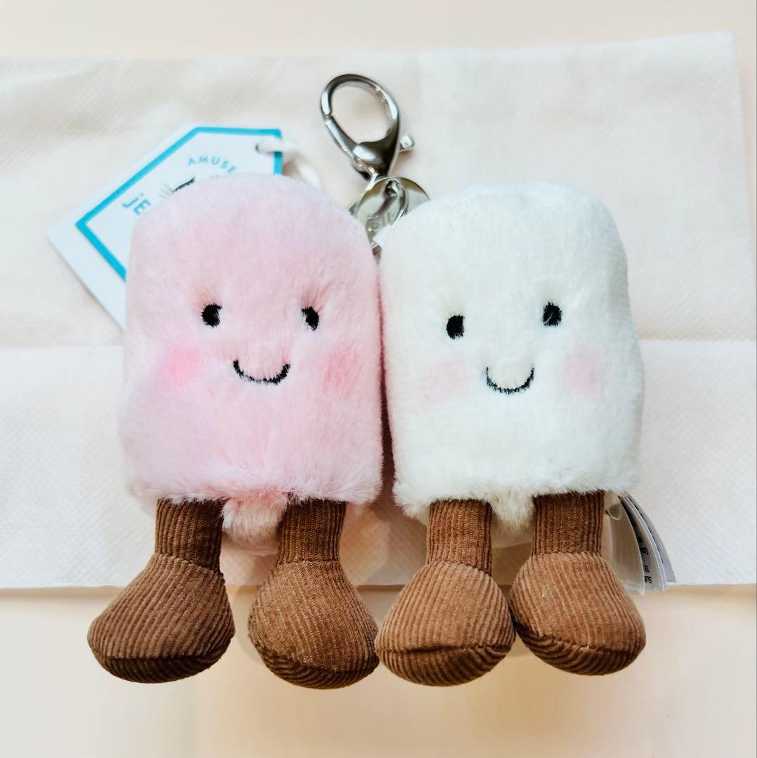 お値下げJellycat（ジェリーキャット） マシュマロ チャーム