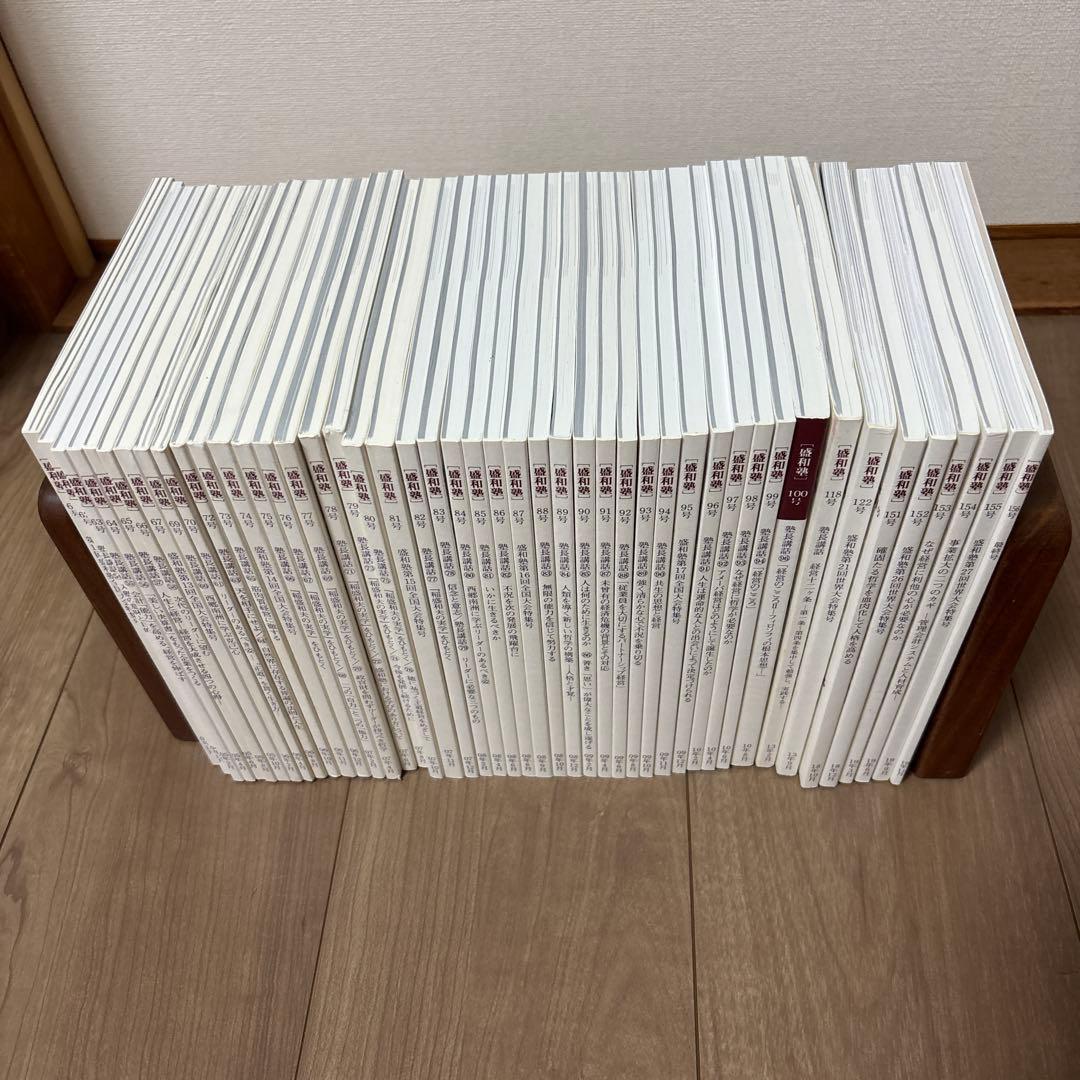 盛和塾　機関誌75冊