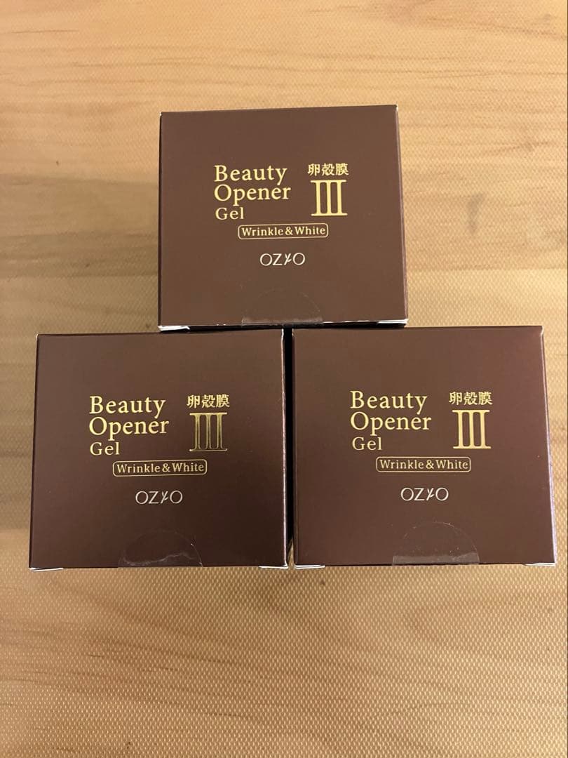 新品　オージオ　ビューティーオープナージェル50g 3個セット OZIO（オージオ） 【オージオ公式】 ビューティーオープナージェル
