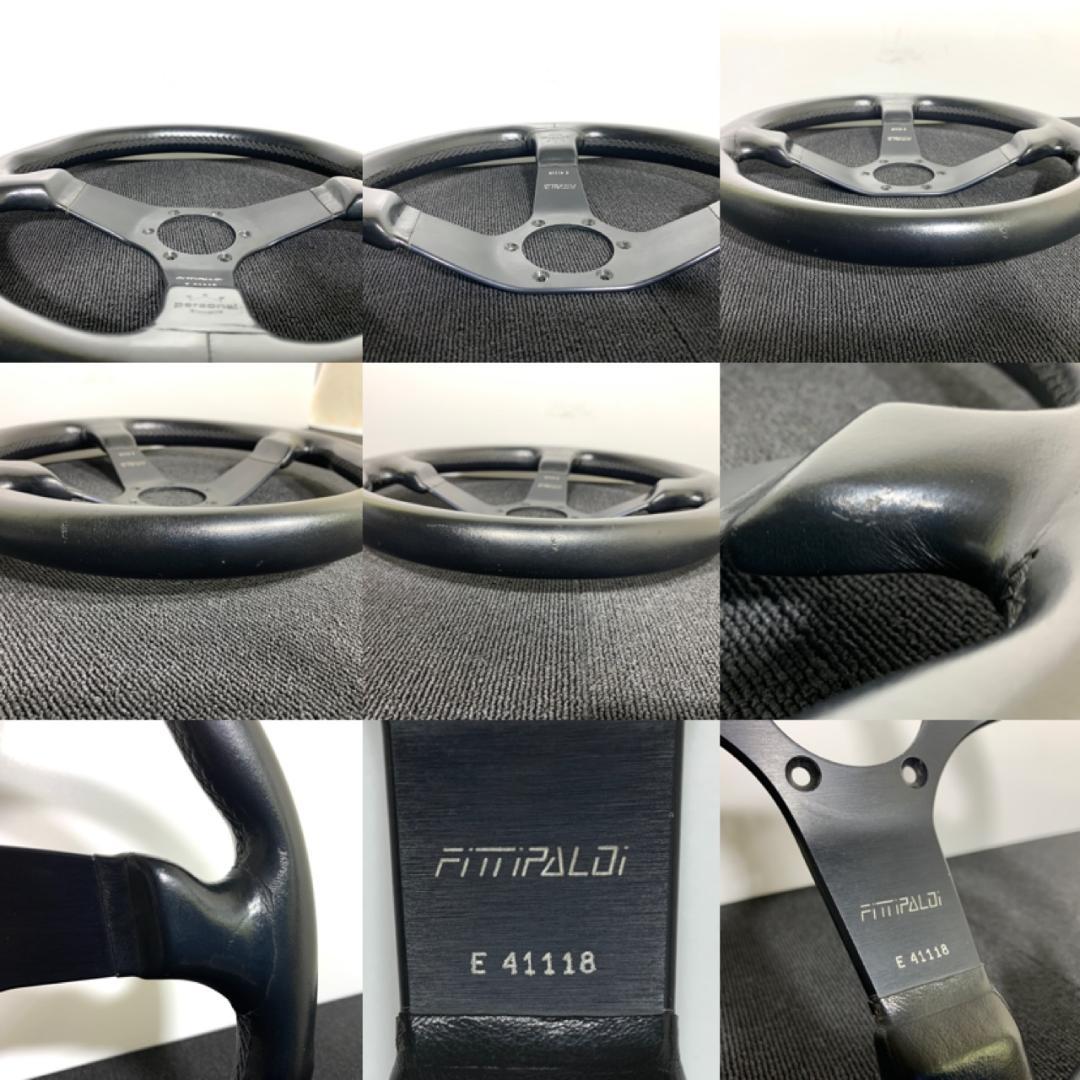 パーソナル フィッティパルディ モデル 本革ステアリング 35パイ 当時