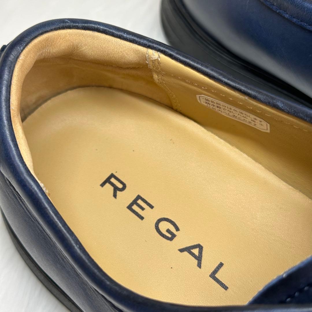 新品未使用品✨REGAL リーガル 56GR NC4F チロリアン モカシン 青