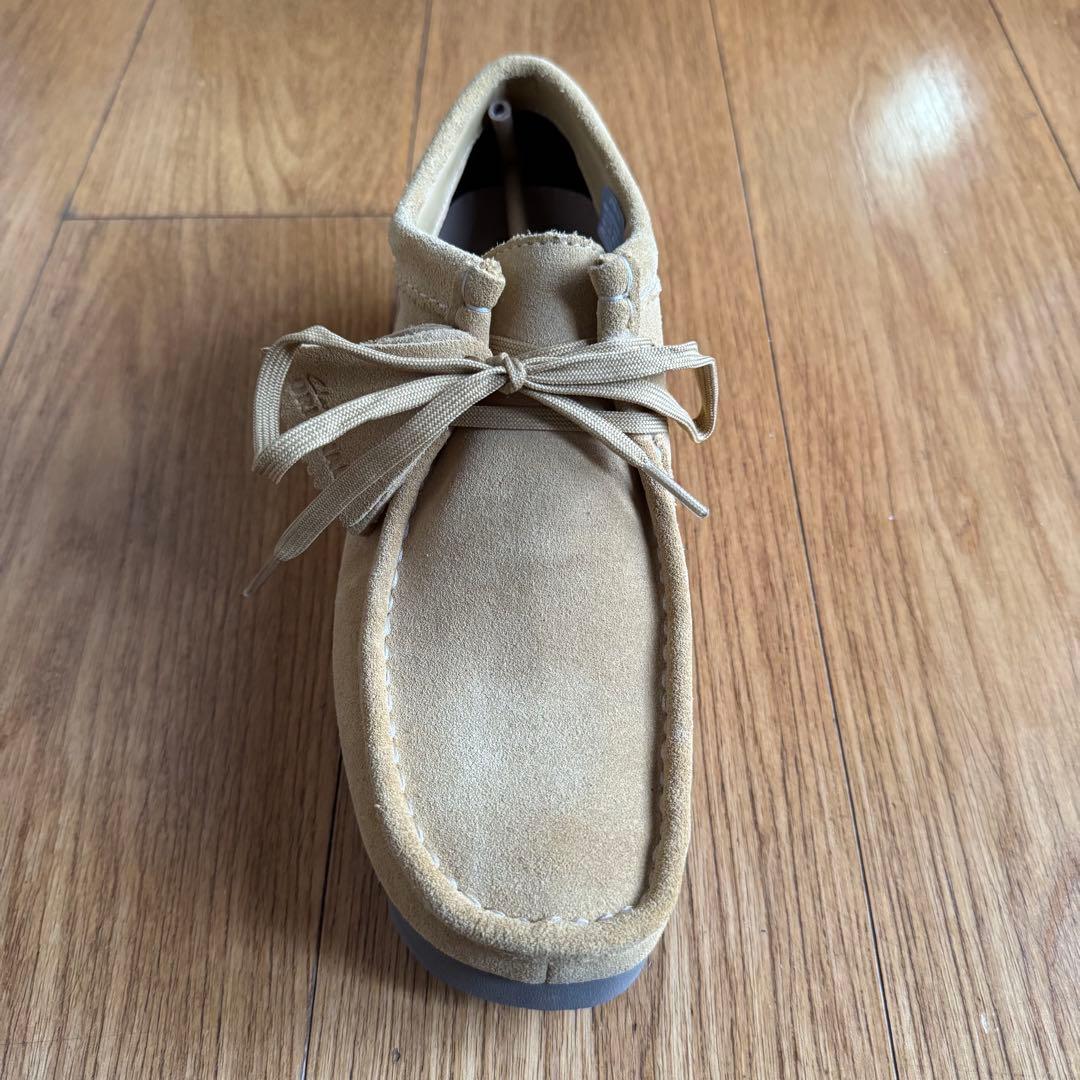 最終値下げ】Clarks ワラビー GORE-TEX モカシン ベージュUK6 - メルカリ
