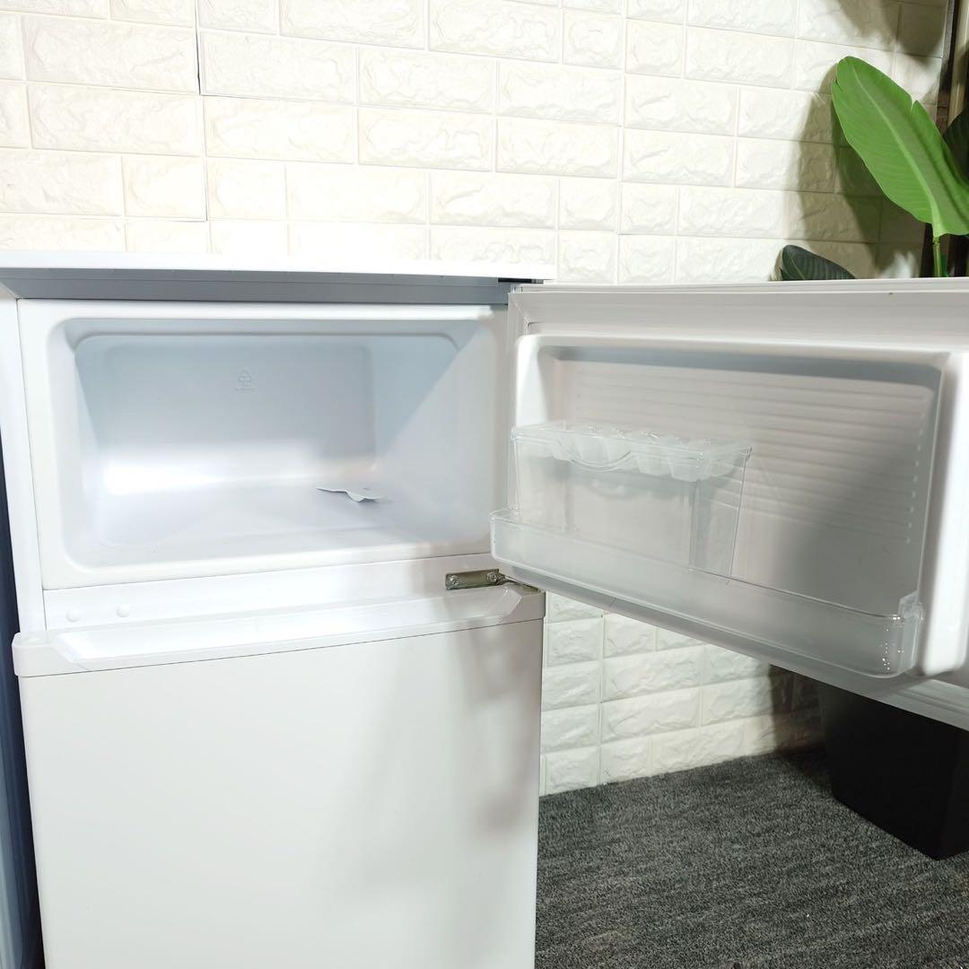 生活家電 2点セット 冷蔵庫 110L 洗濯機 4.5kg D042