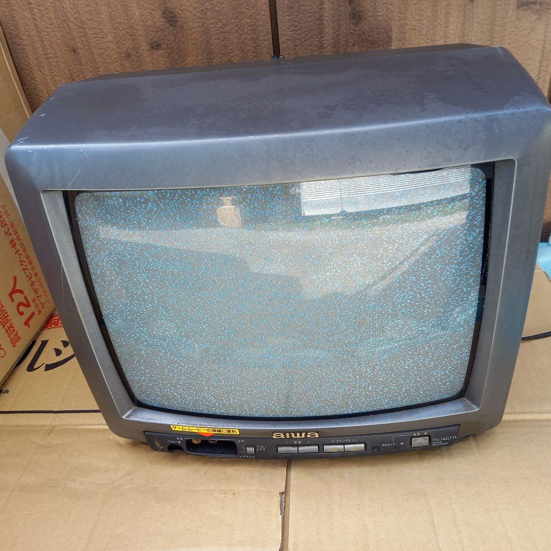 aiwa ブラウン管テレビ TV-14GT11 動作未確認 ジャンク - メルカリ