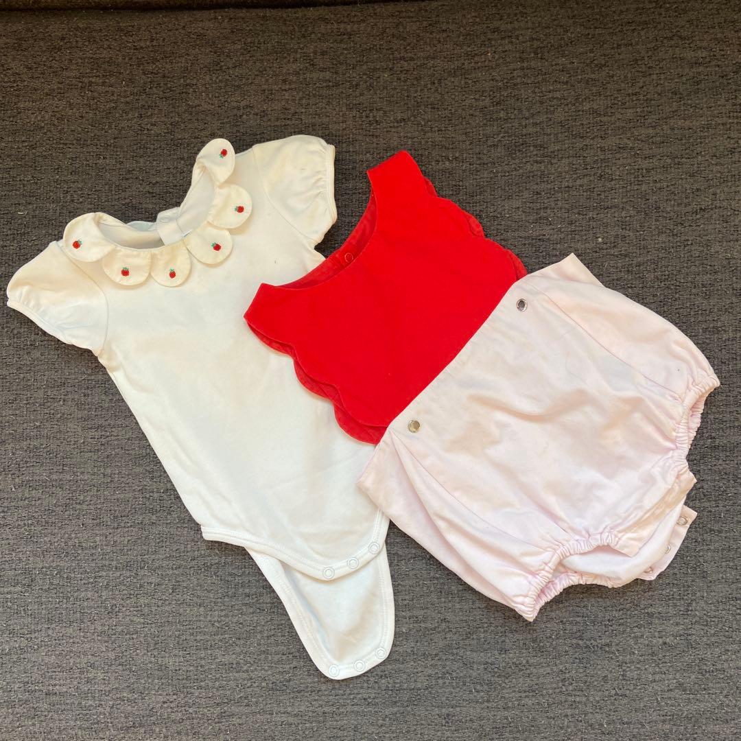 jacadi 襟付きロンパース・カバーオールセット - メルカリ