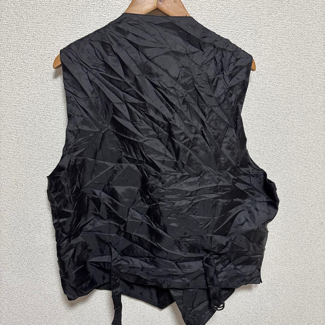 本革】WILSONS レザーベスト ブラック Lサイズ ヴィンテージ - メルカリ