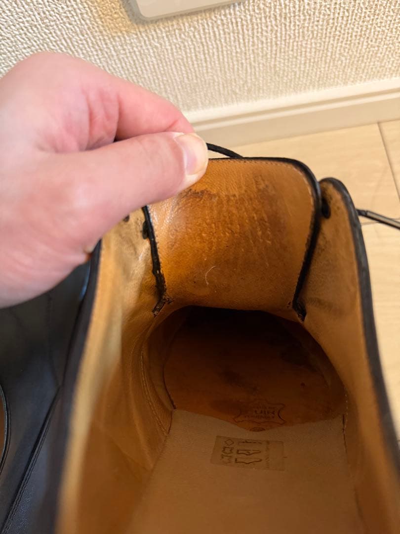 美品　パラブーツ　シャンボード　UK6 24.5cm 黒