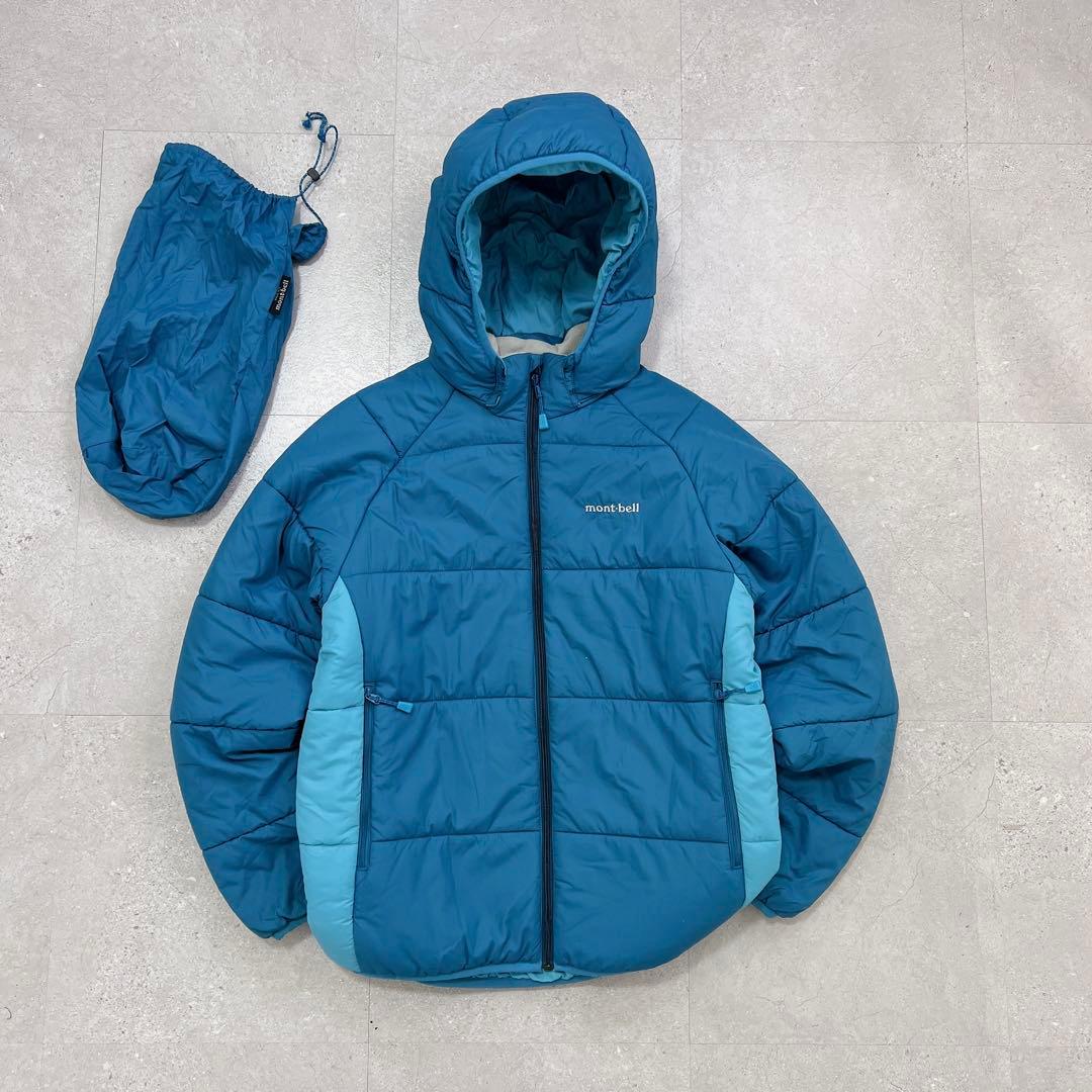 ジャケット・アウター mont-bell down jacket parka blue bicolor 1101574_blbk.webp