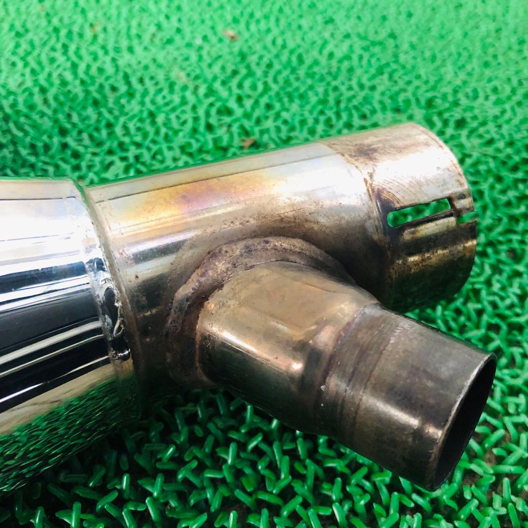 スクリーミンイーグル ハーレーFLSTF スリップオンマフラー クローム