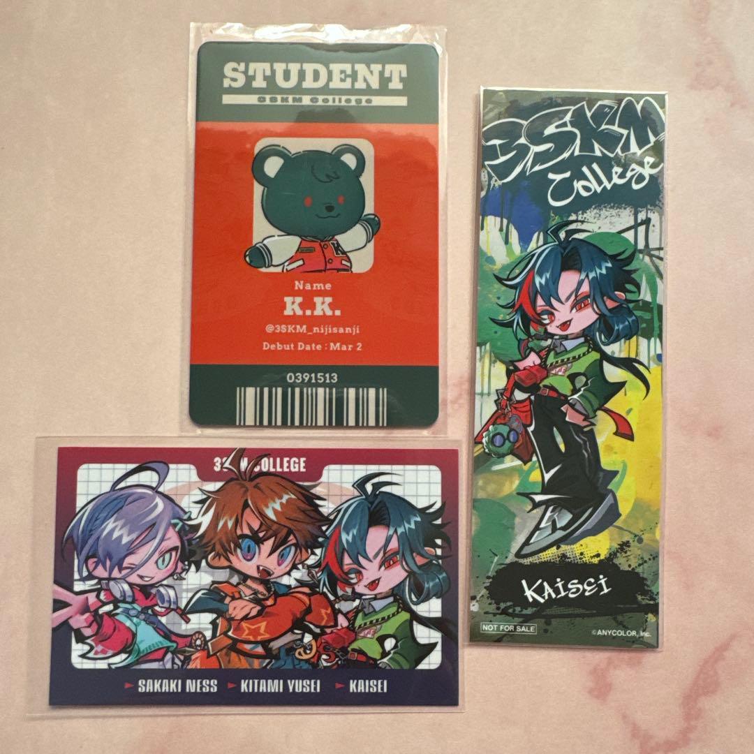 3SKMチェキ、特典 北見遊征 魁星 榊ネス - メルカリ