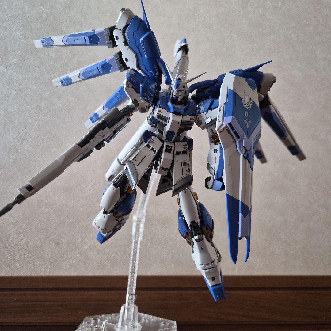 RGガンプラ Hi-vガンダム RX-93-v2 RG/RX-93-v2 Hi-v GUNDAM｜はっしーさんのガンプラ作品｜GUNSTA